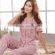 100% Cotton Pajamas Women Sleepwear Factory Direct Sale