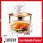 12L Electric Halogen Convection Oven With Tempered Glass Bowl for Kitchen Appliance