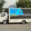 Brand new dongfeng 4x2 led advertising trucks mobile led vehicles