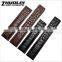 19|20|22mm high quality genuine alligator leather Watch strap without stainless steel buckle Wholesale 3PCS