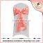 Make bow satin chair sashes blush chair sashes wholesale