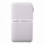 New Product 6000mah Portable Power Bank Charger Li-polymer Battery Power Bank