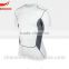 Quick dry China wholesale custom design compression sport running t-shirt
