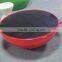 food shop fiberglass base and tempered glass coffee table