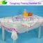 elegant printed plastic tablecloth