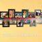 cheap popular multi window openings MDF carving collage photo picture frame 4x6