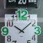Retro auto flipwall wall clock with calender