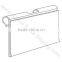 plastic label holder for metal hook