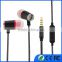 professional design 3.5mm plug silver game earphones with a microphone