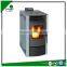 home using wood pellet stove with remote control