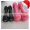 Christmas carnival best price wholesale rubber coated dumbbell female use matte glossing