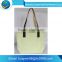 2015 Eco-friendly shopping bamboo handles jute shopping bag