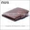Durable business work portable design short size export items oem factory China crazy horse trifold man leather wallet