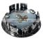 Best Selling LED Decoration Car Wheel Light Metal Chrome IP68 Waterproof Maglev Wheel Lights for TOYOTA