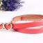2015 Newest OEM Design Decorative Women pu Leather or Leather Belt