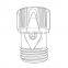 Garden WATER SHUT-OFF VALVE, GARDEN HOSE PLASTIC SHUT-OFF VALVE