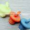 Whosale silicone wine stopper lovely beer stopper