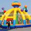 New design yellow big bus inflatable bouncer, bouncy castle, inflatable jumper for kids