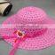 Welcome Wholesales Best Choice kid flower beach straw hat