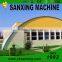 Self-covered arch roof building machine/ self-spport arch roof equipment