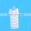 2015 new hand crochet white women short sleeve pullover for lady hollow out V-neck