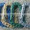 D shape Mountaineering Buckle Snap Clip Plastic Steel Climbing Carabiner Hanging Keychain Hook