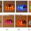 Safety Rhombus Pattern Collar Light Night Up Nylon LED Adjustable Collars S M L XL