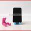 Silicone mobile phone case card holder wallet