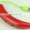 wholesale lovely fruits 4 port usb hub with chili shape