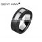 Wholesale new design ceramic solid carbon fiber ring carbon filber ring