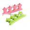 Custom cheap foam eva toe separator high quality perfect match finger nail separator manicure tools supplier