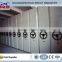 Manual Mobile Filing Cabinet Metal Book Shelving System