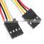 Multicolor 4 PIN Dupont Wire Female Connector 200mm Length Cable
