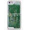PC material matte hard cover hourglass bling glitter phone case for iPhone6/6s