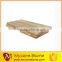 Rectangular tumbled travertine coping tile for swimming pool