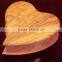wooden customize make star shape wooden heart shaped gift box