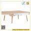 Wooden High Gloss White Coffee Table With E1 MDF With Solid Wood Veneer,tea Table