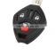 4 Button Car Remote Replacement Key Shell Blank Case Uncut