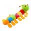 Colorful Inchworm Soft Lovely Caterpillar Pillow Plush Developmental Baby Toy
