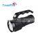 Police flashlight using underground,4x18650 (2400mAh) battery torch 880 meters lighting range cree flashlight handheld