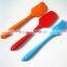 Wholesale Non-stick Food Grade Heat Resistant Kitchen Cooking Utensils Seamless Large 27-28cm Best Solid Silicone Spatula
