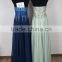2015 New Sexy Fashion Design Embroidered Handmade Beads Sexy Off Shoulder Elegant Evening Maxi Dresses