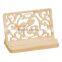 Desktop decoration funny style wholesale customized wooden mobile holder