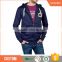Cheap chinese manufacture stringer full zipper hoodie