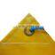 Flame Retardant Tarps 13 oz Vinyl Yellow Color Tarps,5 Ft. x 7 Ft. Yellow Flame Retardant Vinyl Tarps - 13 OZ.