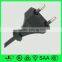 Europe 2 round pin power plug, VDE electric plug to C7 female plug with EU power cable