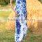 thai HIPPIE BOHO blue lover tie dye knot rayon summer maxi romper long jumpsuit pants