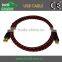 USB cable 2.0V AM/BM A Male to B male gold plated connector