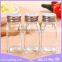 High quality glass bottles for spice with shaker cap