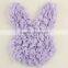 Easter Day's Chiffon Decoration Shabby Chiffon Rabbit Trim In Stock, Shabby Flower By Piece